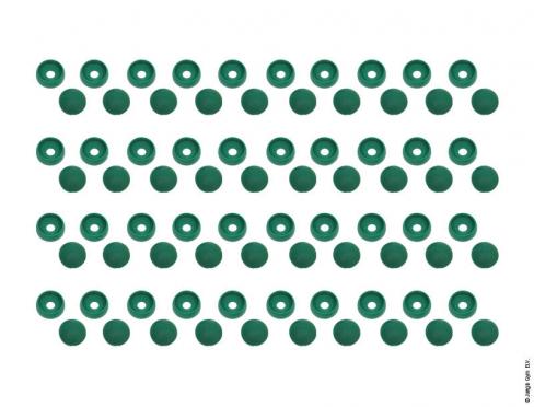 Bolt Cap Set (40 pieces) - Green